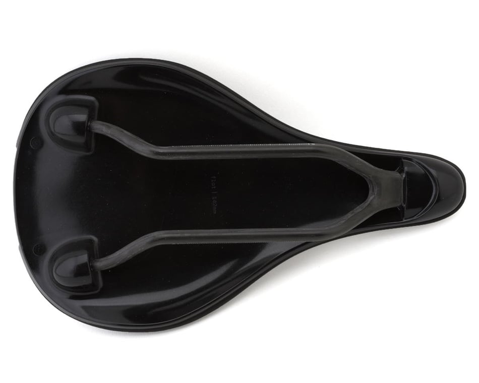 Cannondale Line S Carbon Flat Saddle (Black) (Carbon Rails) (142mm