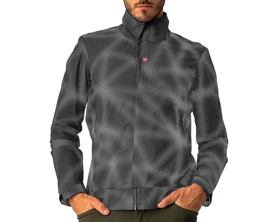 Castelli Men's Commuter Reflex Jacket (Light Black) (L