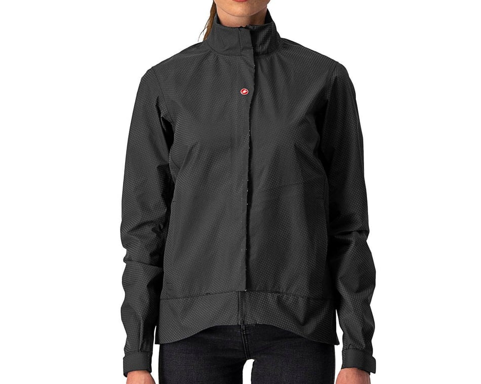 Castelli Women's Commuter Reflex Jacket (Light Black) (L