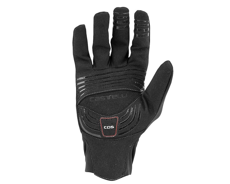 BLACK NEW Castelli LIGHTNESS 2 Long Finger Lightweight Winter Cycling Gloves 