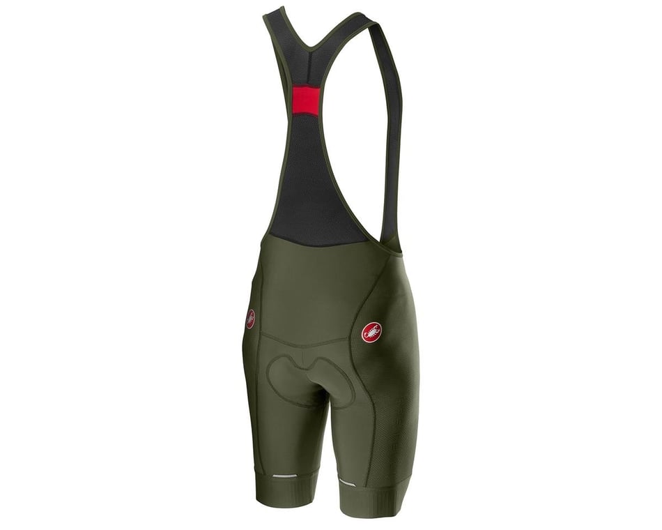 Castelli Competizione Bib Shorts (Military Green) - Performance Bicycle