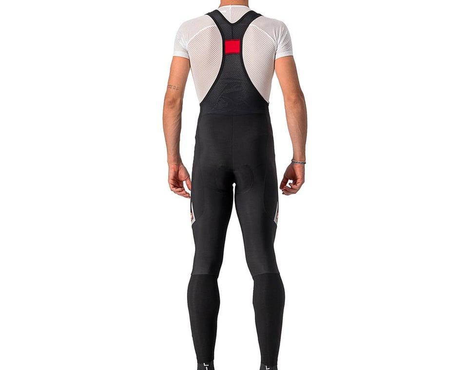 Castelli Men s Velocissimo 5 Bib Tights Black Silver Reflex XL