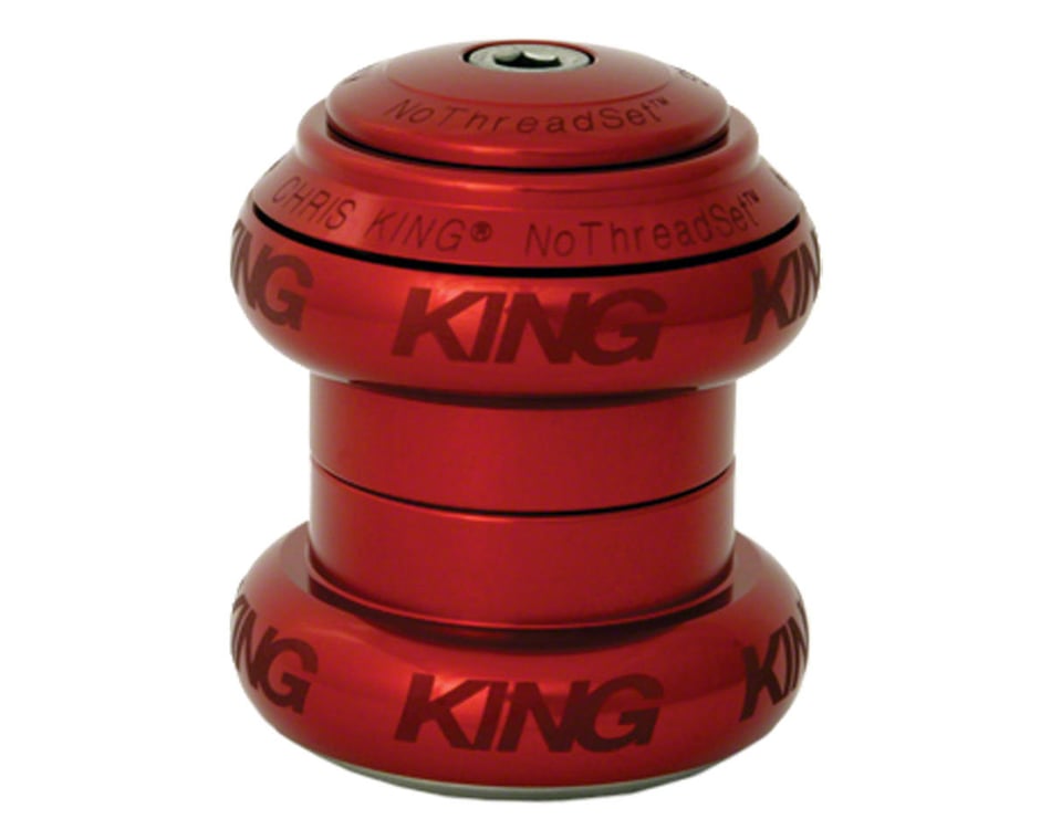 Chris King NoThreadSet Headset (Red Sotto Voce) (1-1/8