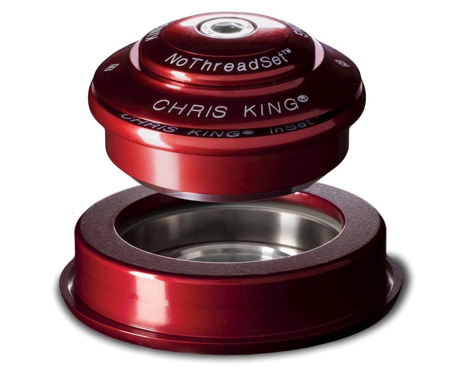 Chris King InSet 2 Headset (Red) (1-1/8