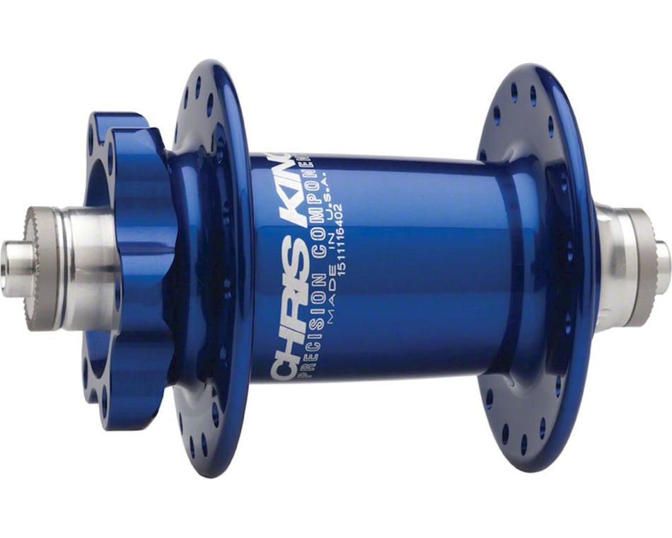 Chris King ISO Front Disc Hub (Navy) (32H) (QR x 100mm) (6-Bolt)