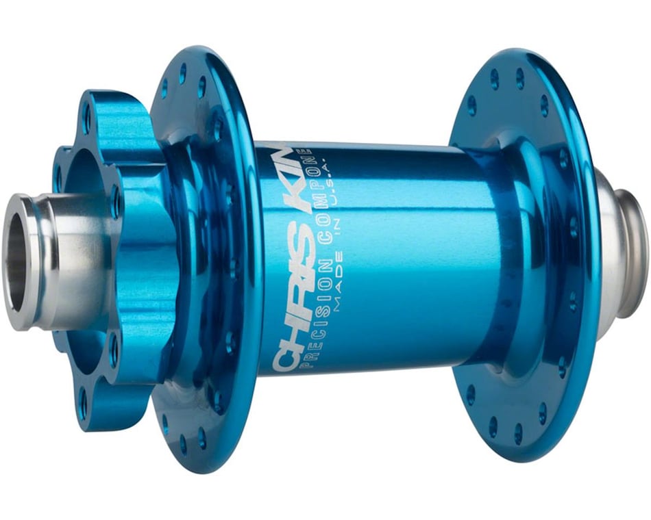 Chris King ISO SD Front Disc Hub (Turquoise) (32H) (15 x 100mm) (6-Bolt)