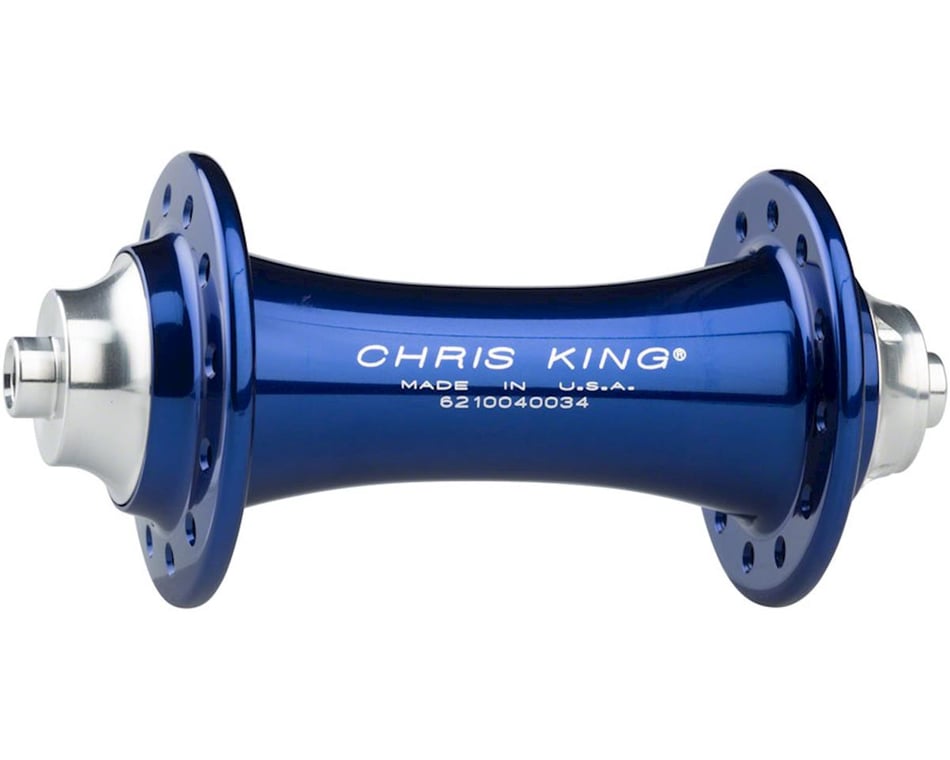 Chris King R45 Front Hub (Navy) (24H) (QR x 100mm)