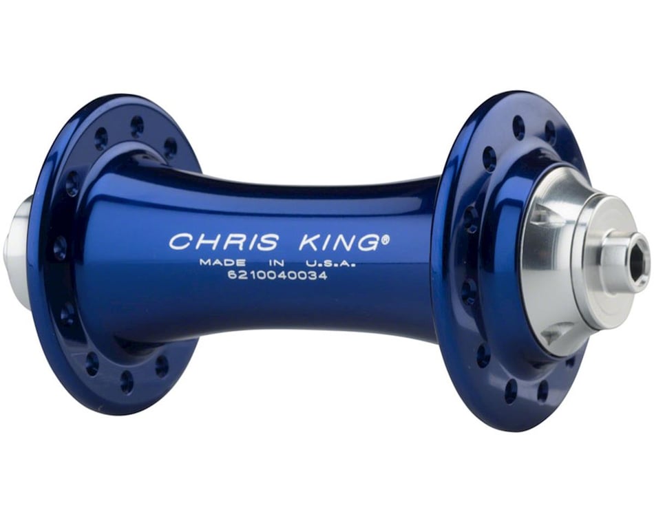 Chris King R45 Front Hub (Navy) (24H) (QR x 100mm)