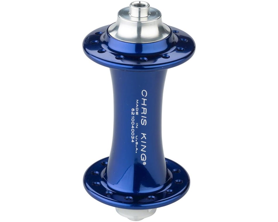 Chris King R45 Front Hub (Navy) (24H) (QR x 100mm)