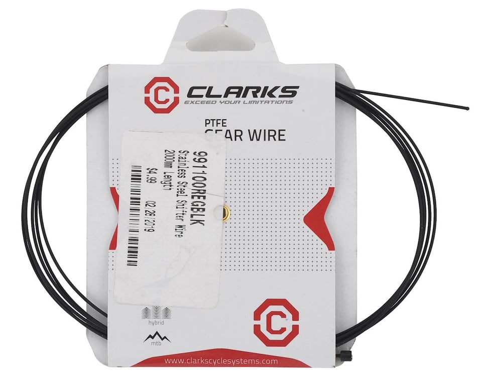 Clarks MTB/Hybrid/Road Shift Cable Stainless Steel 1.1mm 2275mm 