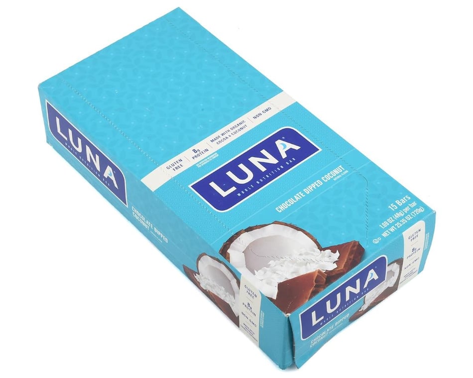 LUNA BAR - Chocolate Dipped Coconut Bar, 1.69 Oz