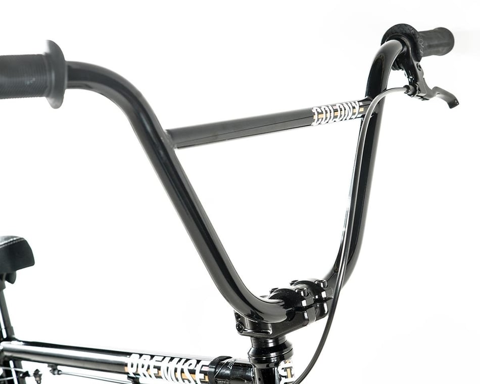 Black and chrome online bmx bike