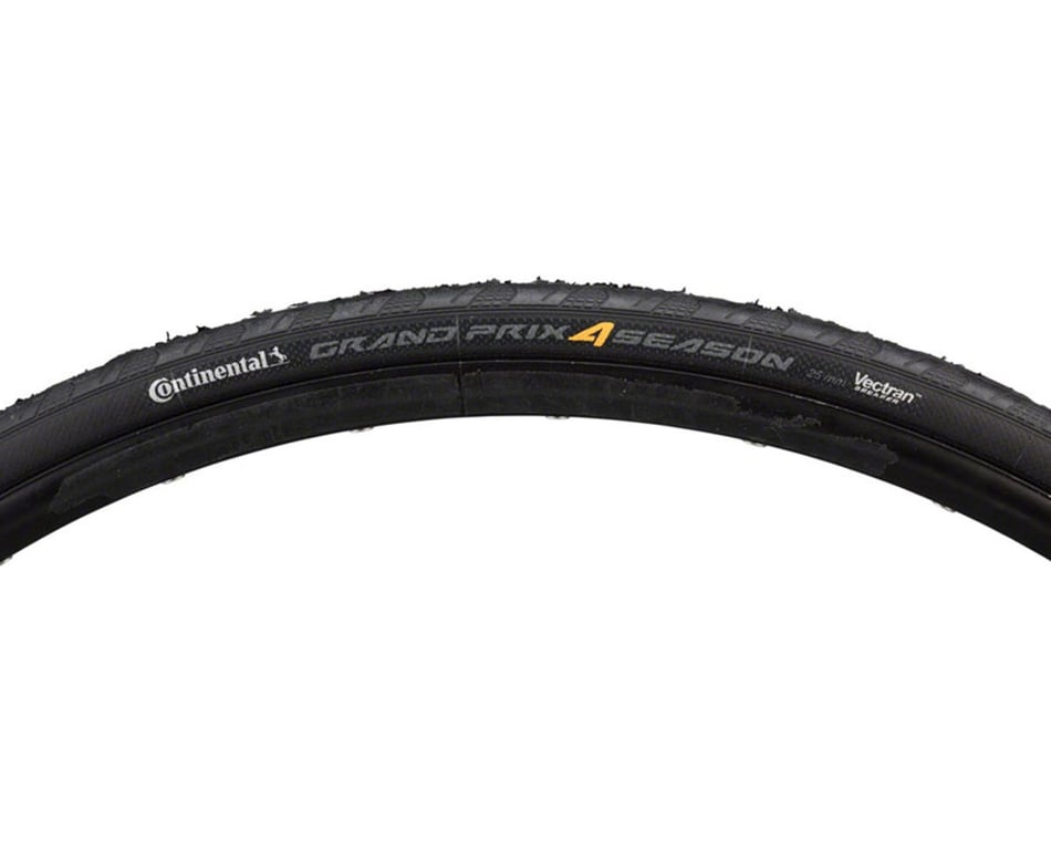 Continental Grand Prix 4 Season Road Tire Black 700c 23mm Folding MaxGrip Silica DuraSkin