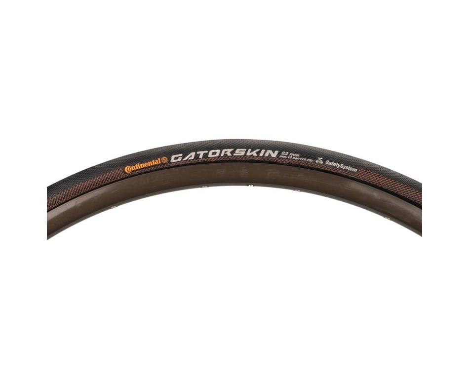 Continental Sprinter Gatorskin Tubular Road Tire (Black)  (DuraSkin/SafetySystem Breaker) (700c) (25mm)