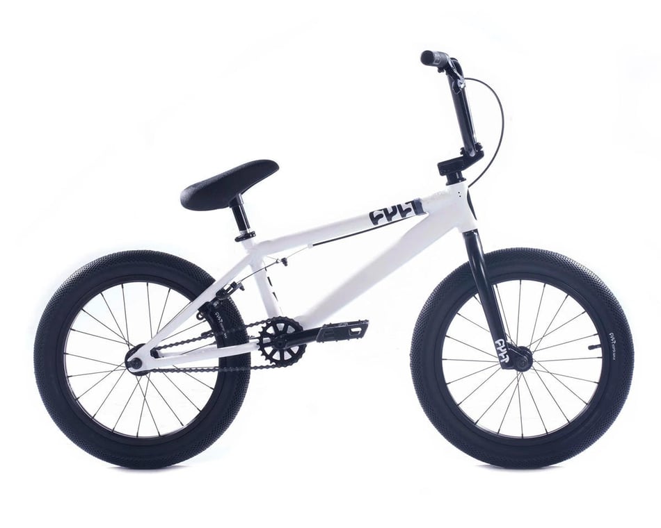 Cult 2025 Juvenile 18 BMX Bike 18 Toptube Matte White Performance Bicycle