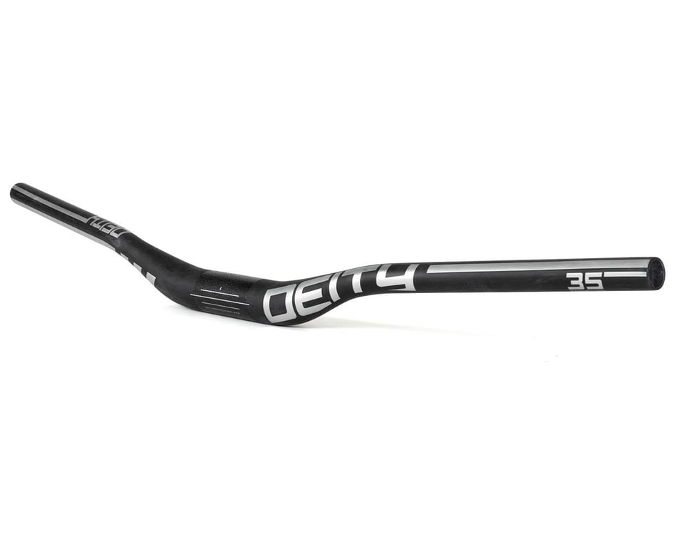 Deity Speedway Carbon Riser Handlebar Chrome 35mm 30mm Rise