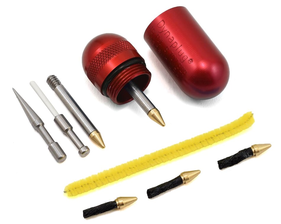 Bike Tubeless Tire Repair Kit with Plug Bar End Rubber Bacon
