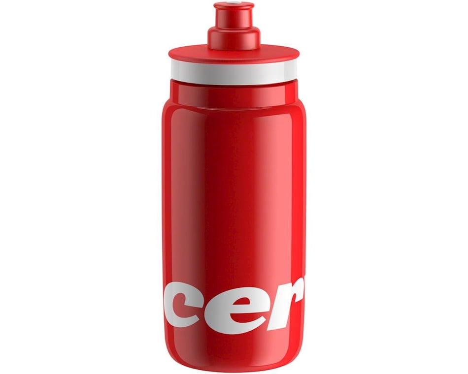 Red cycling best sale water bottle