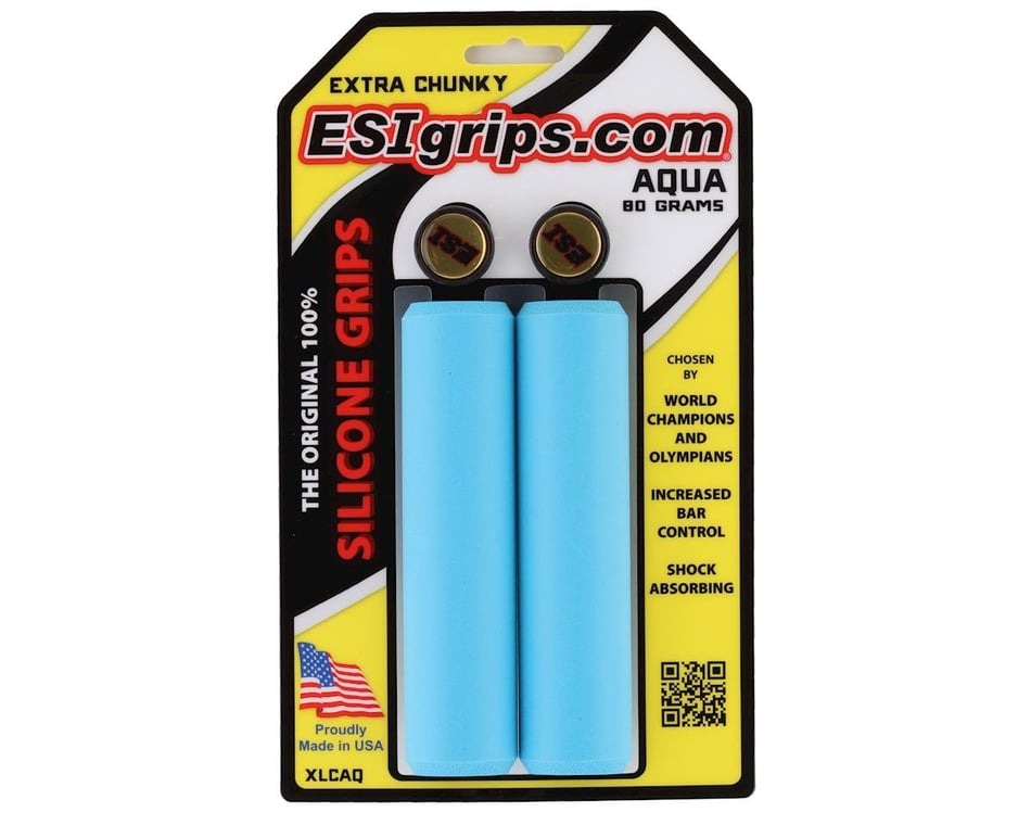 ESI Grips MTB Ribbed Extra Chunky Silicone Grips Black