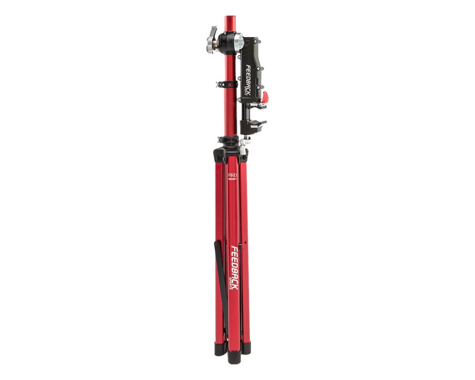 Feedback Sports Pro Mechanic Repair Stand Red Performance Bicycle