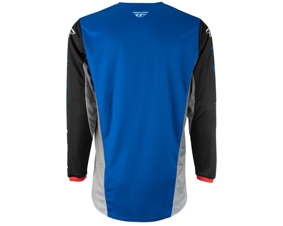 Fly Racing Windproof Riding Jersey (Black/Grey, Small) :  Automotive