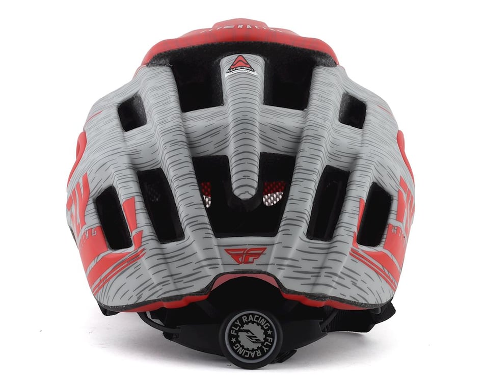 Fly Racing Freestone Ripa Helmet Matte Red Grey Performance