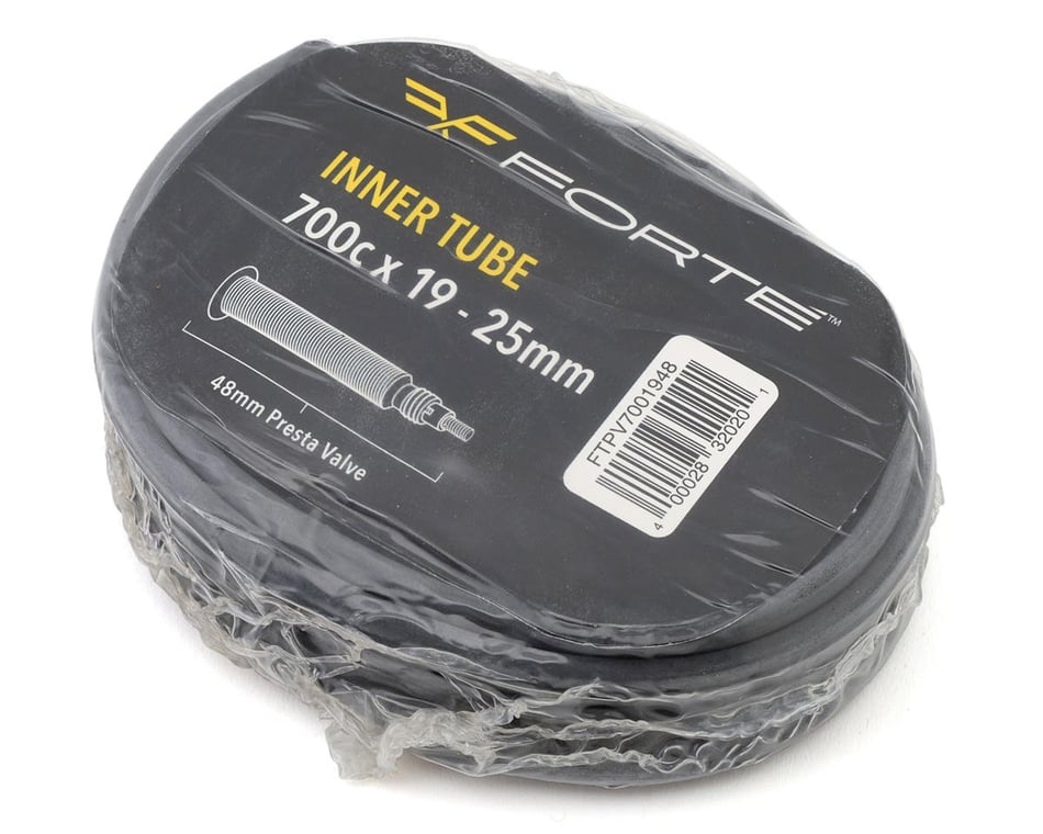 Forte 700c Road Inner Tube Presta 19 25mm 48mm