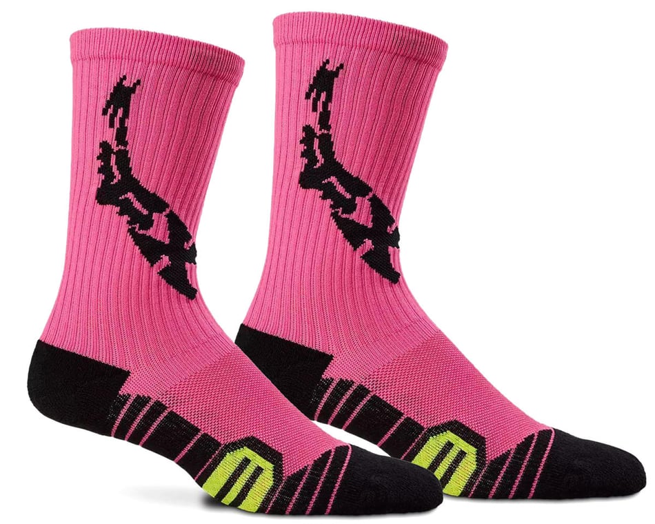 Fox Racing Women's 8 Ranger Cushion Socks (Lunar Pink)