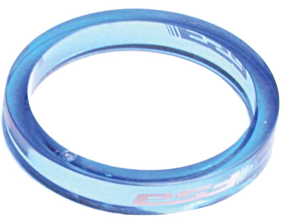 FSA Bicycle Headset Spacers 5 mm x 1-1/8" Polycarbonate 10-Pack Blue