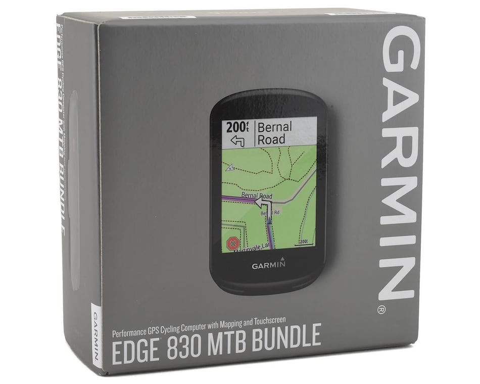 Garmin Edge 830 Sensor Bundle, Performance Touchscreen GPS Cycling/Bike  Computer with Mapping, Dynamic Performance Monitoring and Popularity  Routing