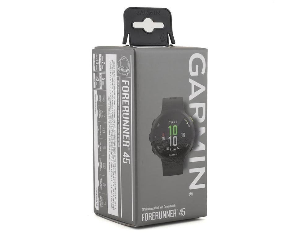 Garmin Forerunner 45 GPS Smartwatch (Black) - Performance Bicycle