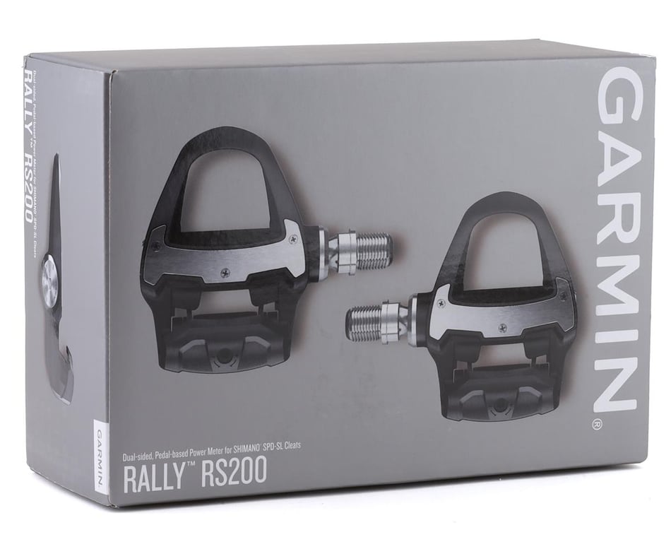 Pédales Soldes: Garmin Pédales Vélo De Route Rally RS 200 Power Meter Plug  & Play Watt Measuring Pedal System Shimano SPD SL Two-Sided & Shopping de  mode
