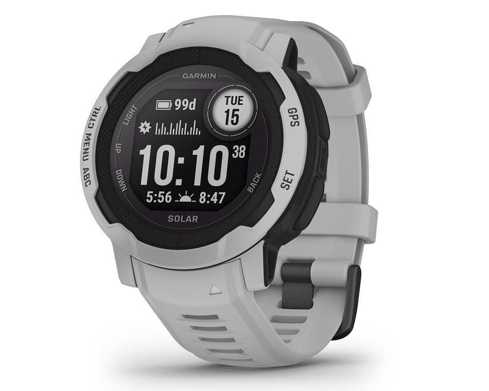 Garmin Instinct 2 Solar GPS Smartwatch (Mist Grey) (2 | 45mm Case