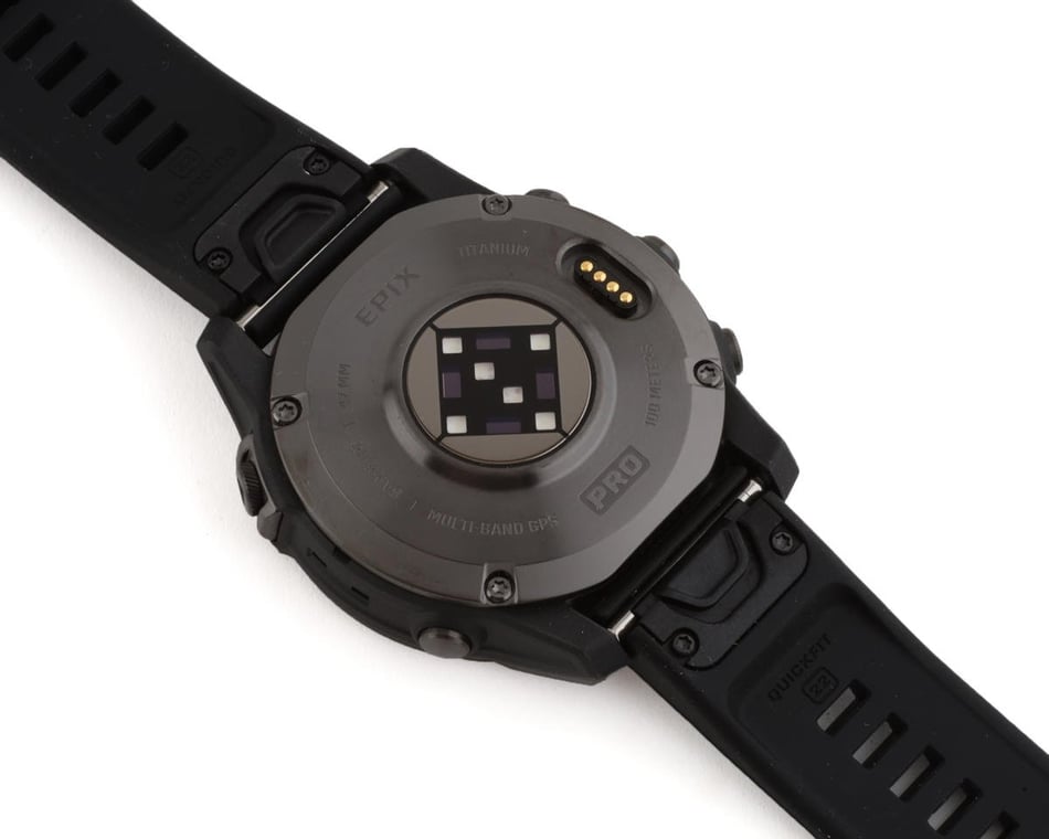 Garmin Epix Pro Sapphire GPS Smartwatch (Carbon Grey + Black Band