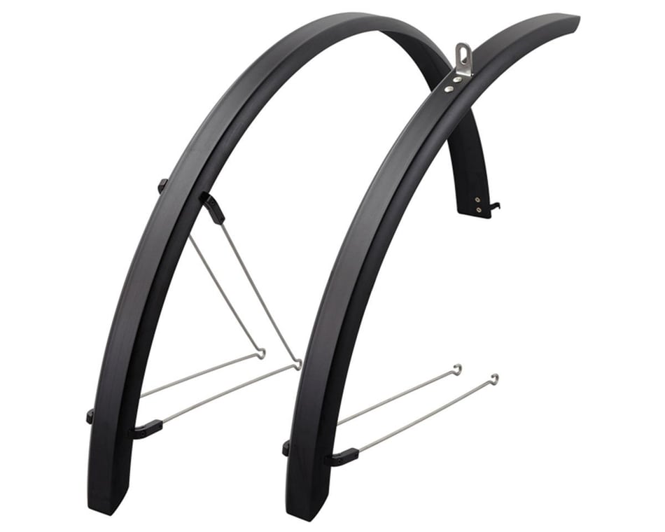 Giant Speedshield Alloy Bike Fender Set Black 700c x 32 40mm