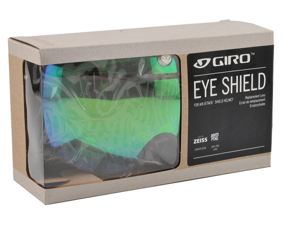 New Giro Eye Shield  Loden Green Yellow for Giro Air Attack Helmet 