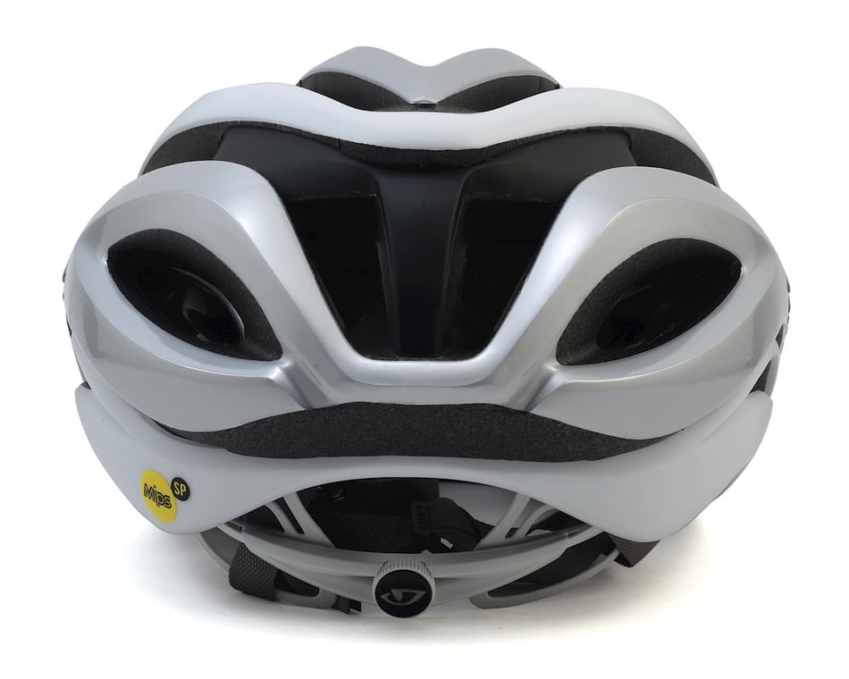Giro Aether Spherical Road Helmet (Matte White/Silver) (M)