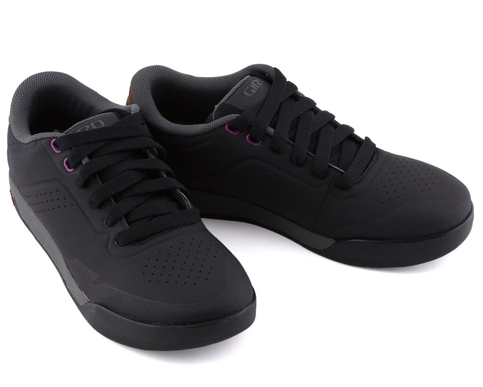 Giro Women's Latch Flat Pedal Mountain Shoes (Black) (42)