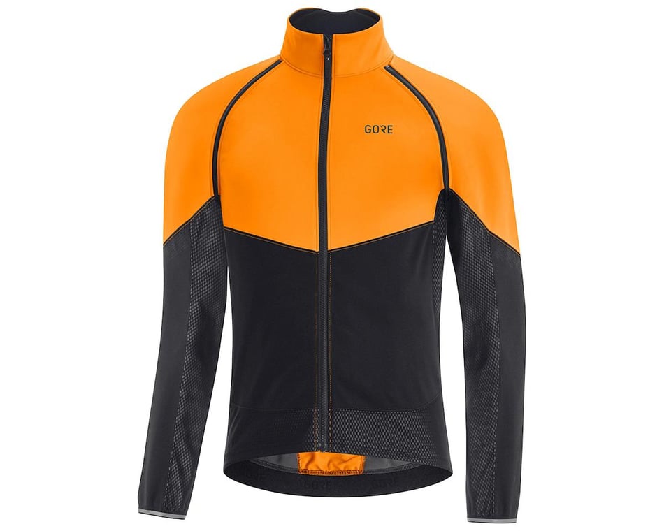 Gore Bike Wear Windstopped cycling outlet jacket neon orange lightweight womens large l