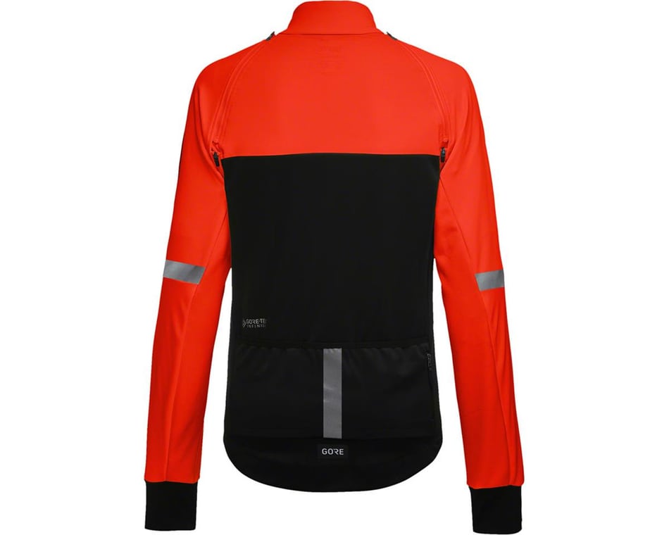 Gore Wear Men's Phantom Convertible Jacket (Fireball/Black) (L) -  Performance Bicycle