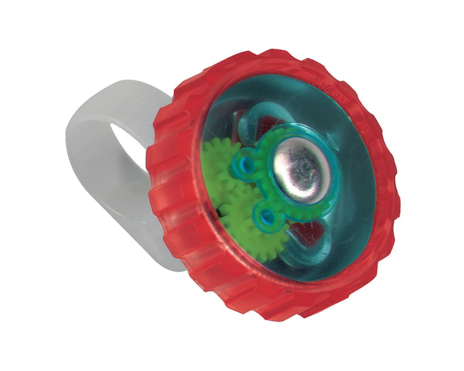 Mirrycle Incredibell JelliBell Bike Handlebar Bell Red