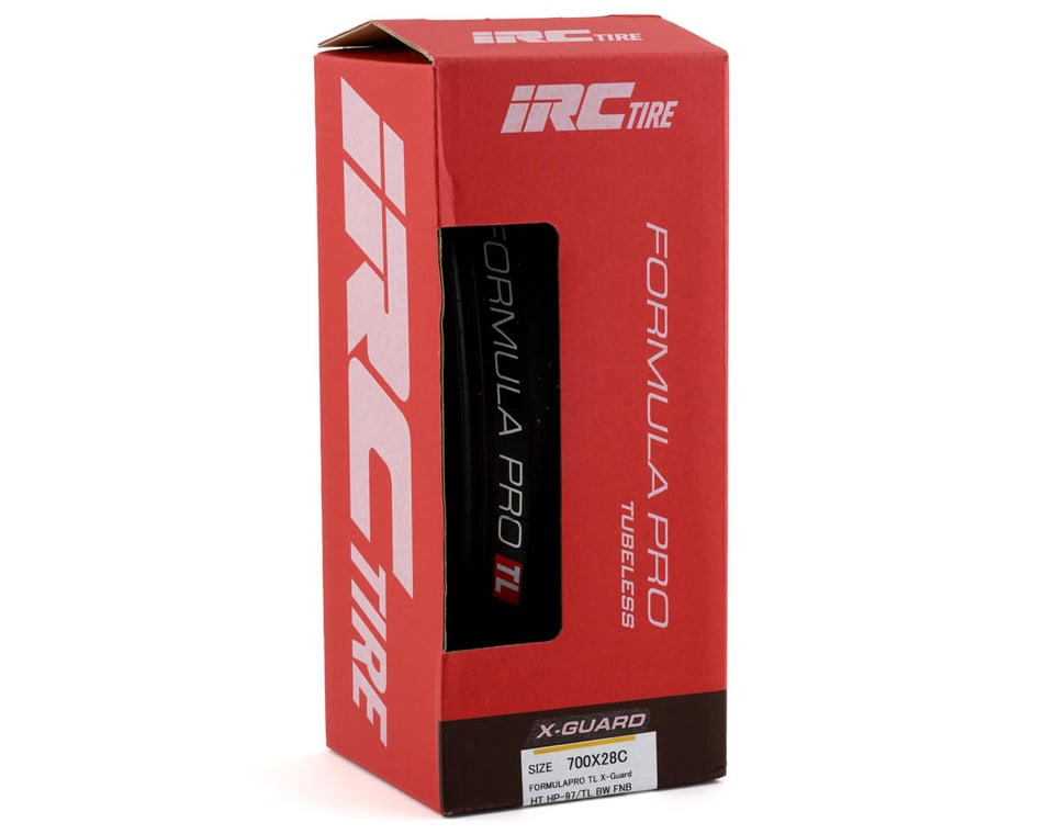 IRC Formula Pro Tubeless Road Tire (Black) (700c / 622 ISO) (28mm)  (Folding) (RBCC/X-Guard)