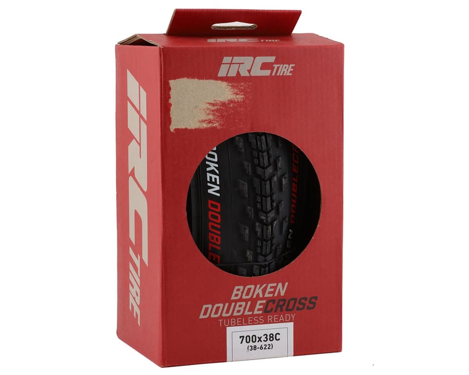 IRC Boken Double Cross Tubeless Tire (Black) (700c) (38mm) - Performance  Bicycle