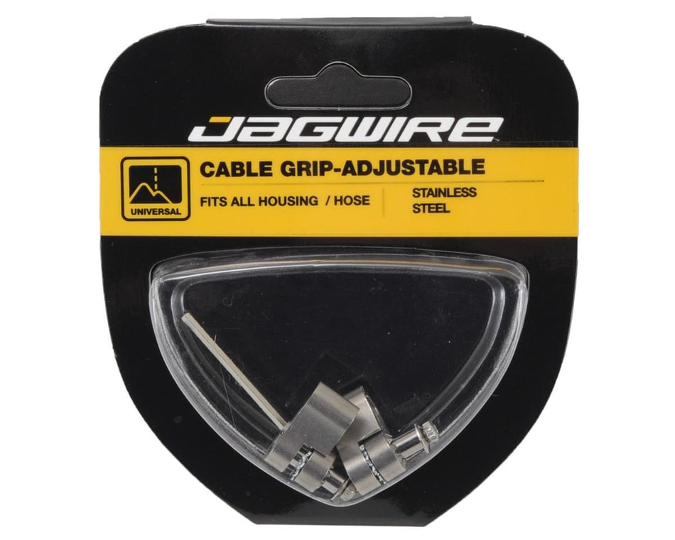 Jagwire Stainless Cable Grip Adjustable up to 6mm Pair for sale online 