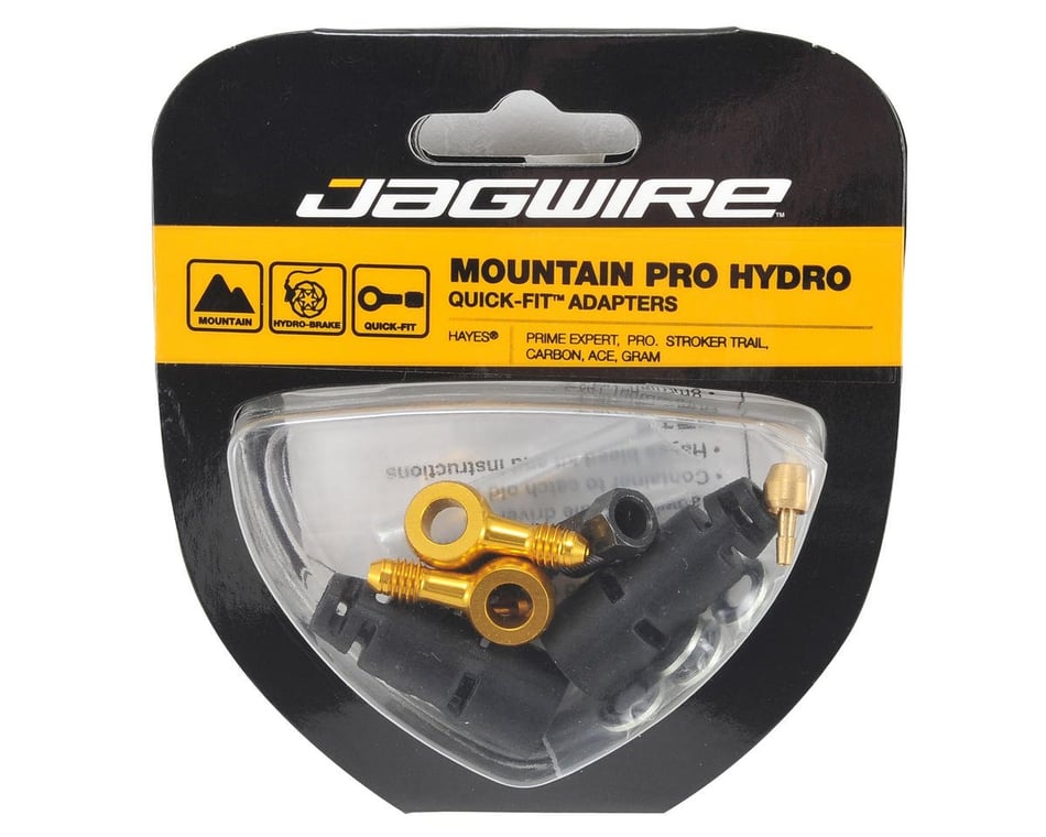 Jagwire Mountain Pro Disc Brake Hydraulic Hose Quick-fit Adaptor for Hayes Prime for sale online 