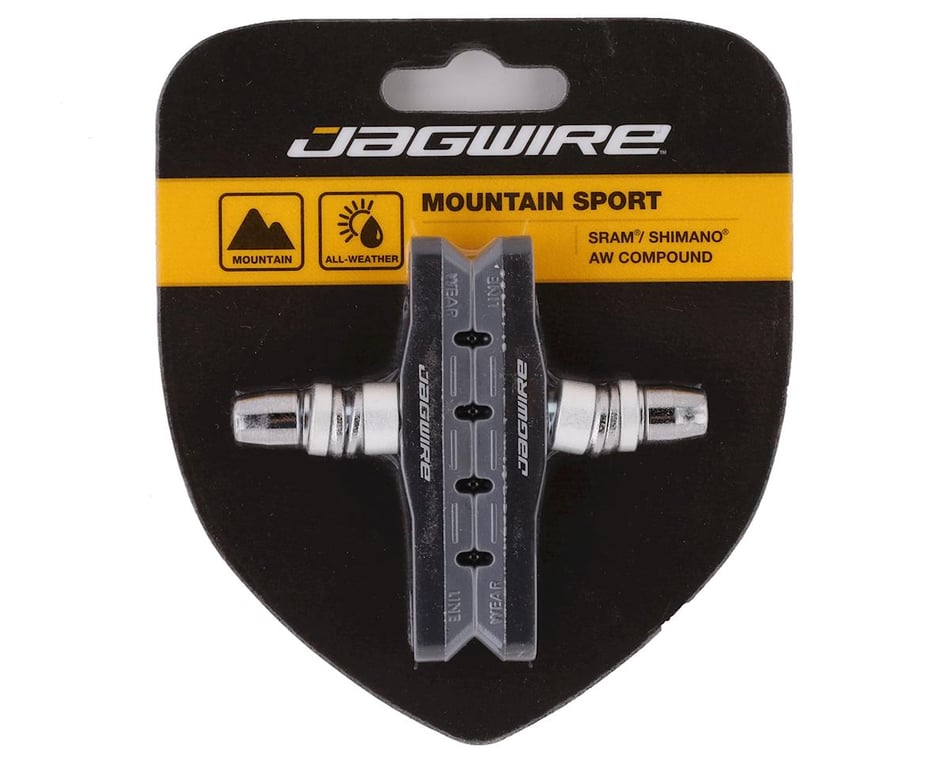 Jagwire Mountain Sport V Brake Pads Grey 1 Pair