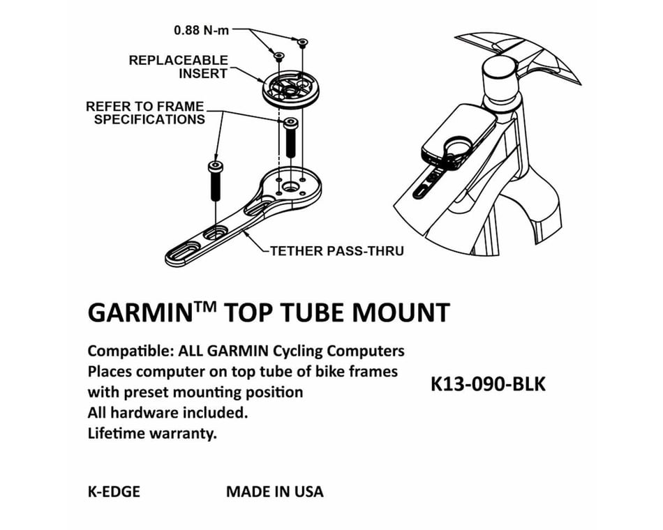 Garmin cycle computer online mount