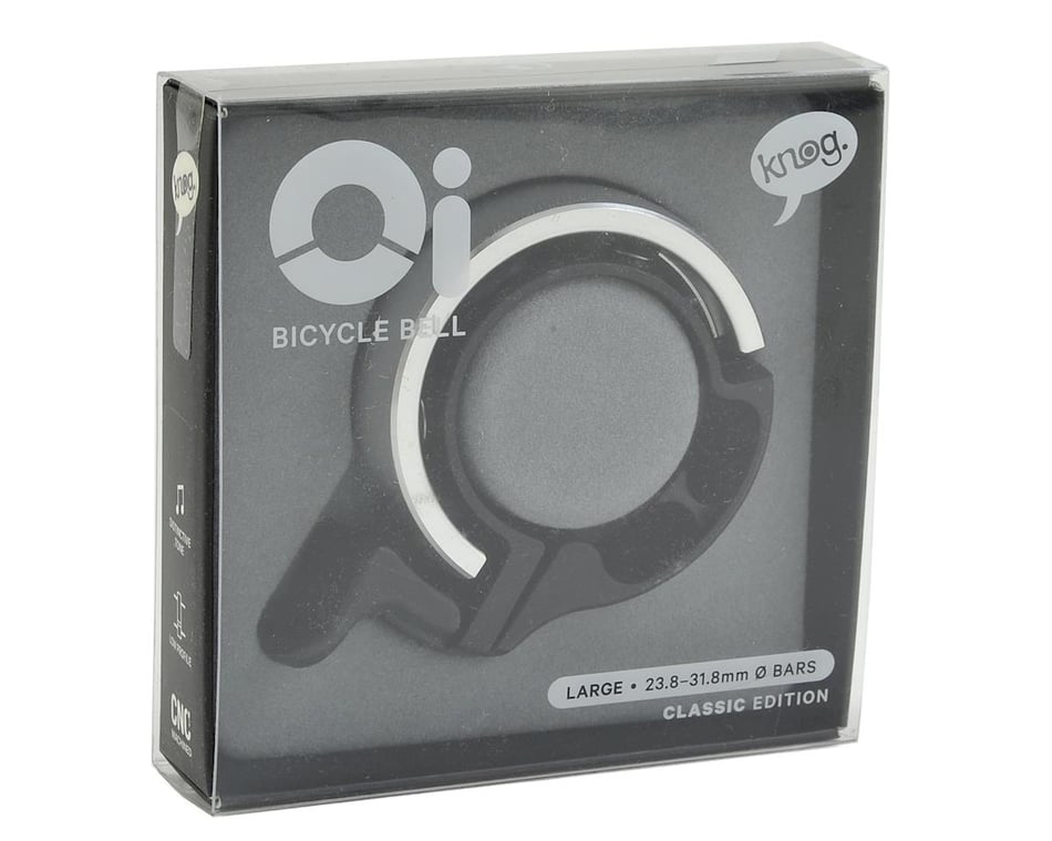 Knog Oi Bell (Silver) (Large | 23.8 - 31.8mm)