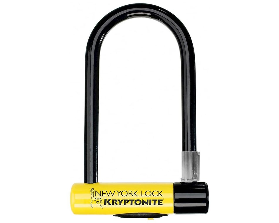 Kryptonite New York STD U-Lock with Bracket (4 x 8) - Performance Bicycle