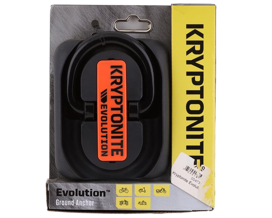 Kryptonite Evolution Ground Anchor Black Performance Bicycle